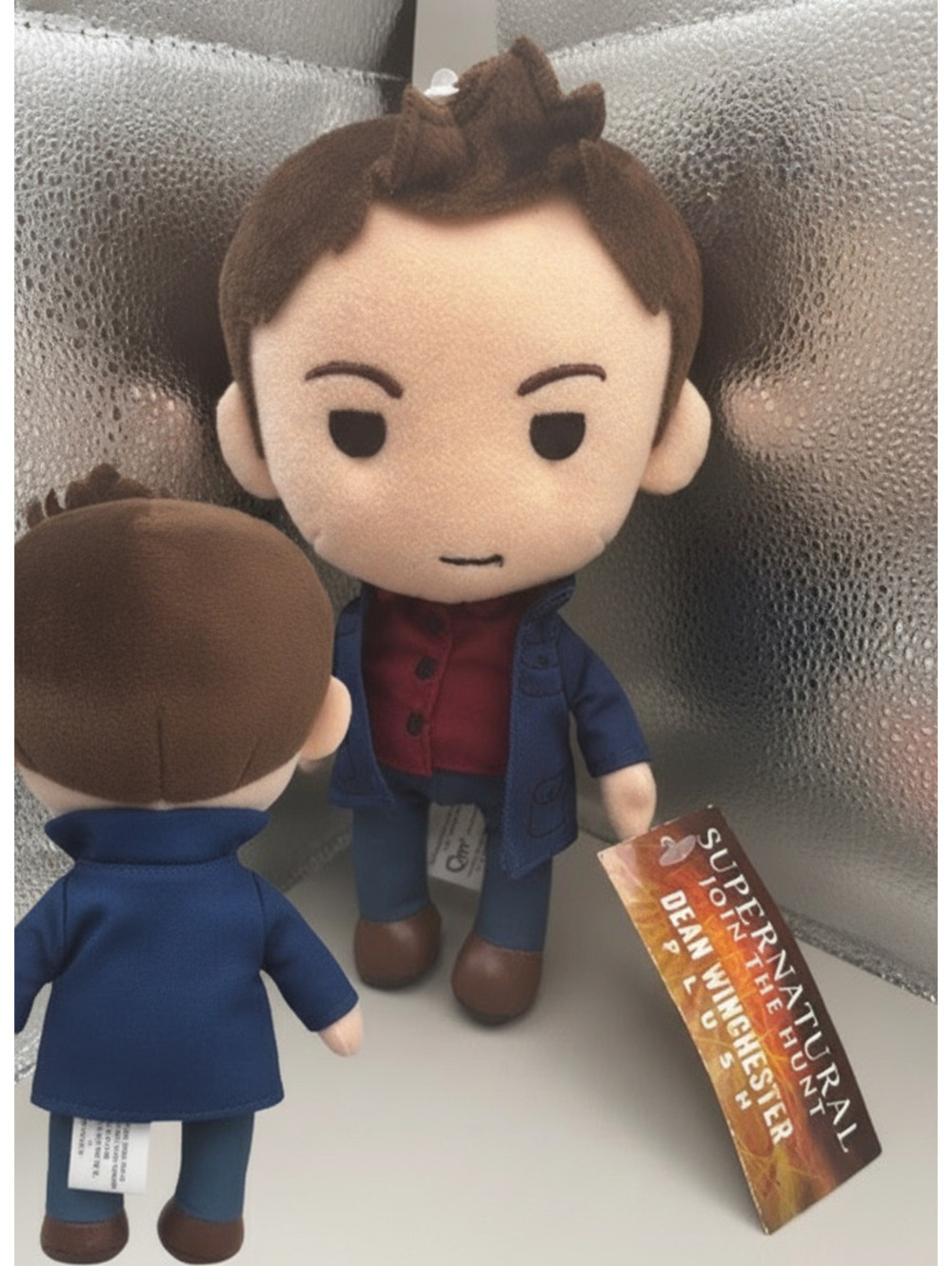 QMx Supernatural Dean Winchester 9" Plush Doll Q-Pals Join The Hunt Figure
